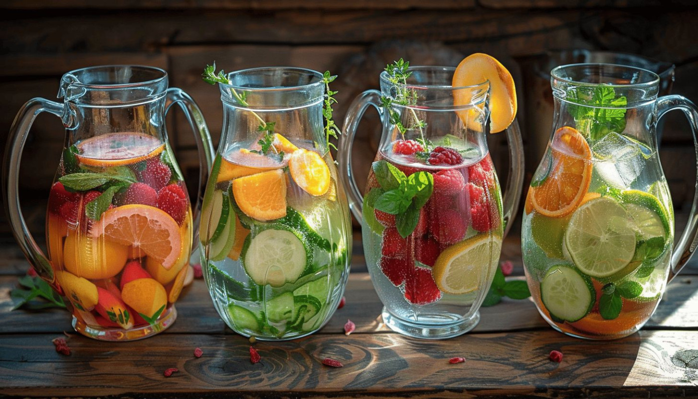Eaux aromatisées naturellement Recettes simples pour une hydratation saine