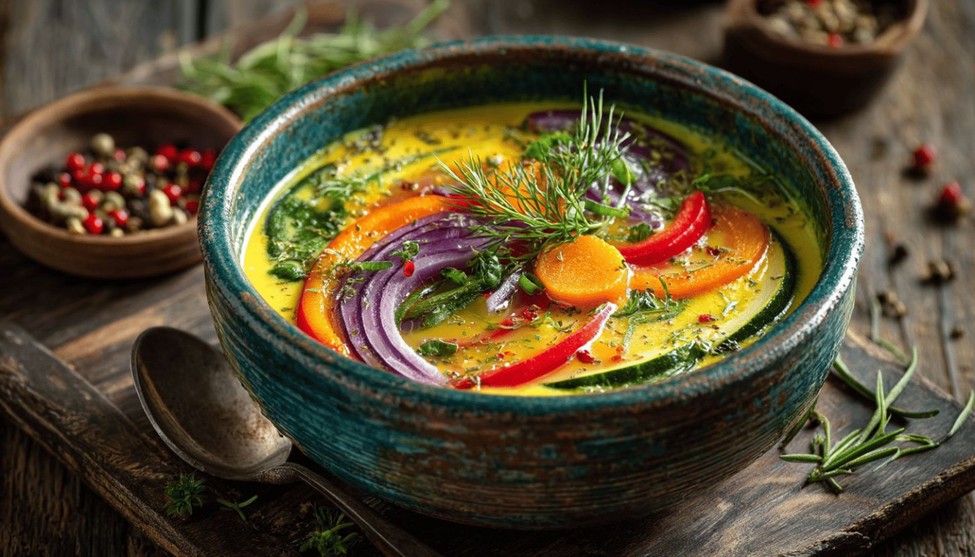 Recettes faciles de soupes détox pour un bien-être digestif